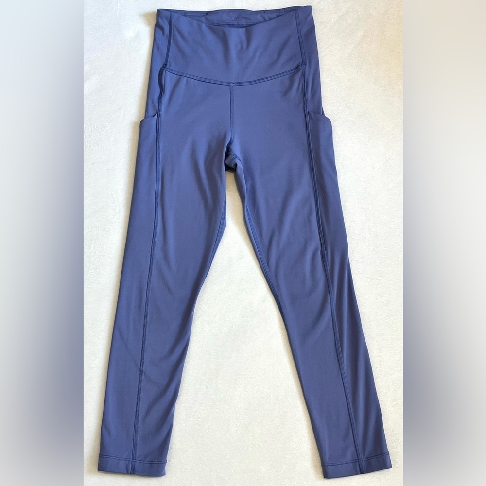 Athleta Lavender Ultimate Stash Pocket Capri Leggings Women’s Size XXS